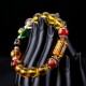 Citrine attracts wealth, and the God of Wealth brings good fortune and financial prosperity