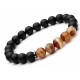 Agate and Hematite provide balancing and protective qualities, fostering stability