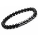 Agate and Hematite provide balancing and protective qualities, fostering stability