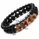 Agate and Hematite provide balancing and protective qualities, fostering stability
