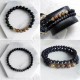 Agate and Hematite provide balancing and protective qualities, fostering stability