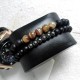 Agate and Hematite provide balancing and protective qualities, fostering stability