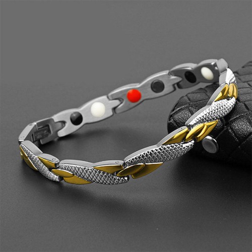 The dragon scale design symbolizes strength and protection, while magnetic therapy promotes vitality The dragon scale design symbolizes strength and protection, while magnetic therapy promotes vitality