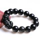 Black Obsidian shields against negativity, while Pixiu attracts wealth and success Black Obsidian shields against negativity, while Pixiu attracts wealth and success