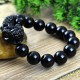 Black Obsidian shields against negativity, while Pixiu attracts wealth and success Black Obsidian shields against negativity, while Pixiu attracts wealth and success
