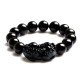 Black Obsidian shields against negativity, while Pixiu attracts wealth and success Black Obsidian shields against negativity, while Pixiu attracts wealth and success