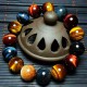Tiger's Eye attracts wealth, boosts personal power, and the Feng Shui element provides overall protection Tiger's Eye attracts wealth, boosts personal power, and the Feng Shui element provides overall protection