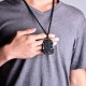 Obsidian Dragon Success Necklace - Career Breakthrough & Authority Ascension