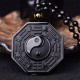 Yin and Yang Black Obsidian Positivity Necklace - Life Balance & Confidence Boost Yin and Yang Black Obsidian Positivity Necklace - Life Balance & Confidence Boost