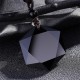 Six-Pointed Star Black Obsidian Protection Necklace - Evil Shield & Cosmic Harmony
