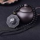 Yin and Yang Black Obsidian Positivity Necklace - Life Balance & Confidence Boost Yin and Yang Black Obsidian Positivity Necklace - Life Balance & Confidence Boost