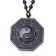Yin and Yang Black Obsidian Positivity Necklace - Life Balance & Confidence Boost Yin and Yang Black Obsidian Positivity Necklace - Life Balance & Confidence Boost