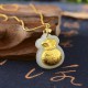Lucky Wealth Bag Hetian Jade Pendant Necklace - Prosperity & Legacy Lucky Wealth Bag Hetian Jade Pendant Necklace - Prosperity & Legacy