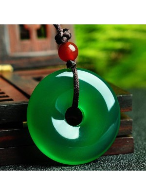 Natural Green Jade Harmony Necklace - Peace & Health