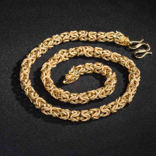 Gold Eternal Dragon Link Chain - Authority & Eternal Fortune