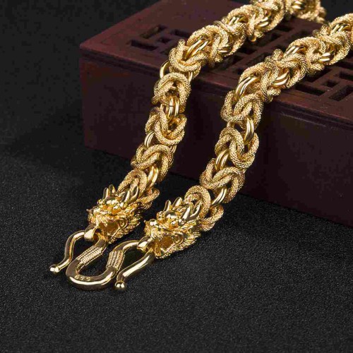 Gold Eternal Dragon Link Chain - Authority & Eternal Fortune