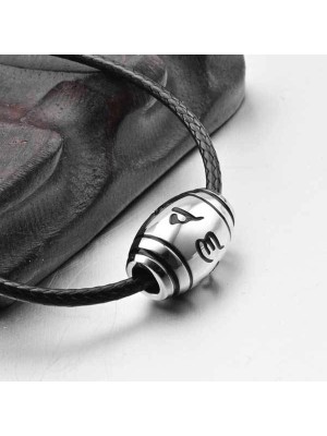 Tibetan Buddhist Mantra Pendant Necklace - Spiritual Guidance & Mental Peace