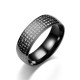 Heart Sutra Titanium Steel Ring