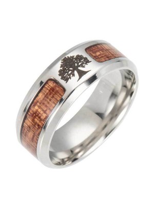 Tree of Life Wood Ring