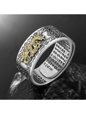 Feng Shui Dragon Mantra Ring