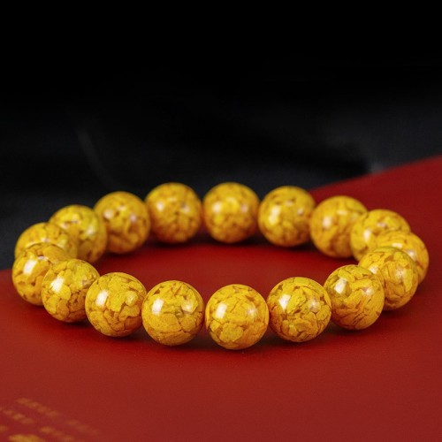High-Quality Cinnabar and Realgar Bracelet High-Quality Cinnabar and Realgar Bracelet