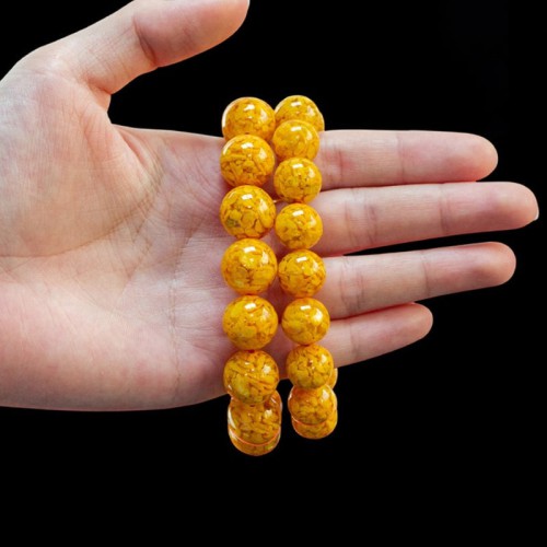 High-Quality Cinnabar and Realgar Bracelet High-Quality Cinnabar and Realgar Bracelet