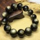 Natural Black Gold Obsidian Double Eye Couple Bracelets Natural Black Gold Obsidian Double Eye Couple Bracelets