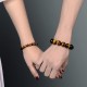 Natural Yellow Tiger's Eye Bracelet 8-20mm Natural Yellow Tiger's Eye Bracelet 8-20mm