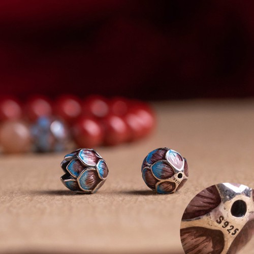 Purifying Heart Lotus Cinnabar Bracelet Purifying Heart Lotus Cinnabar Bracelet