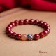 Purifying Heart Lotus Cinnabar Bracelet Purifying Heart Lotus Cinnabar Bracelet
